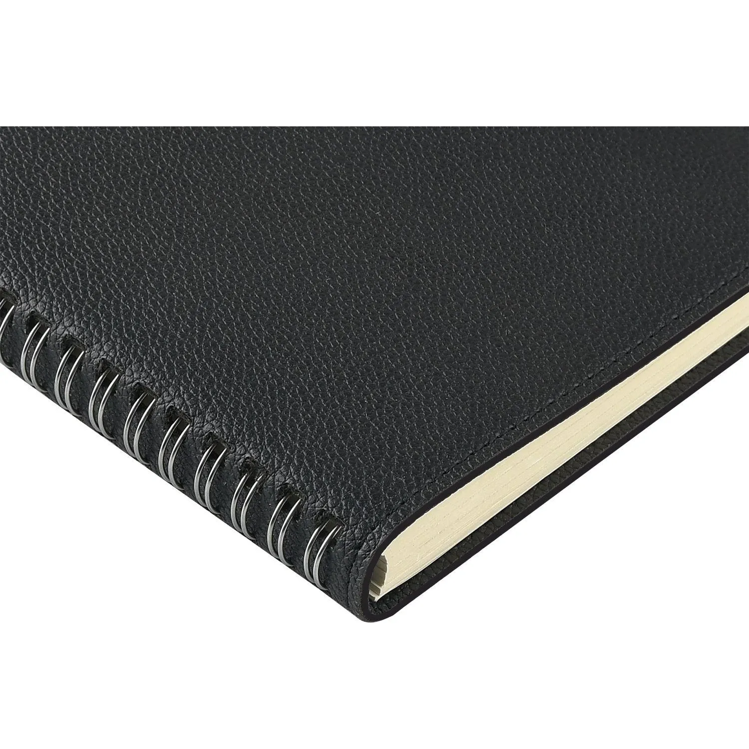 Ежедневник недатированный А5 ALBA черный, 136л 3-783/01 - фото 3