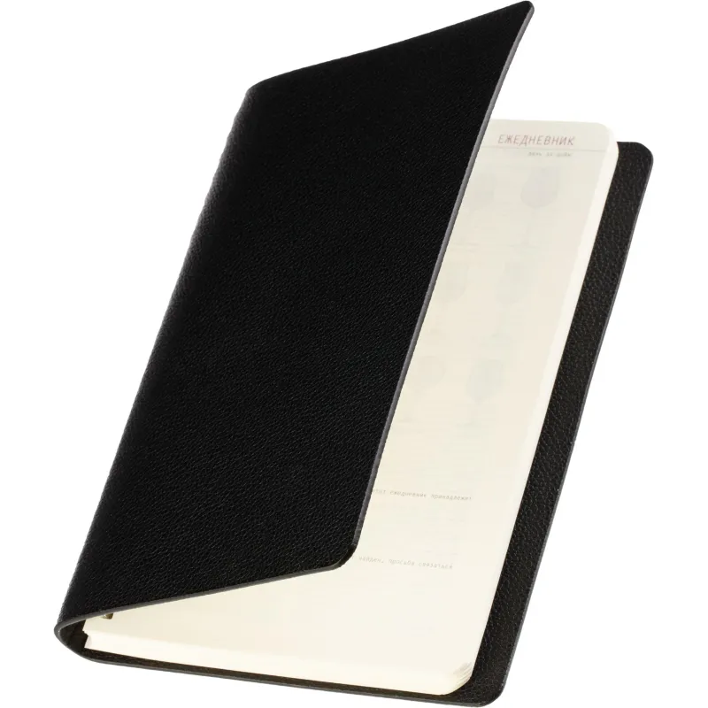 Ежедневник недатированный А5 ALBA черный, 136л 3-783/01 - фото 7