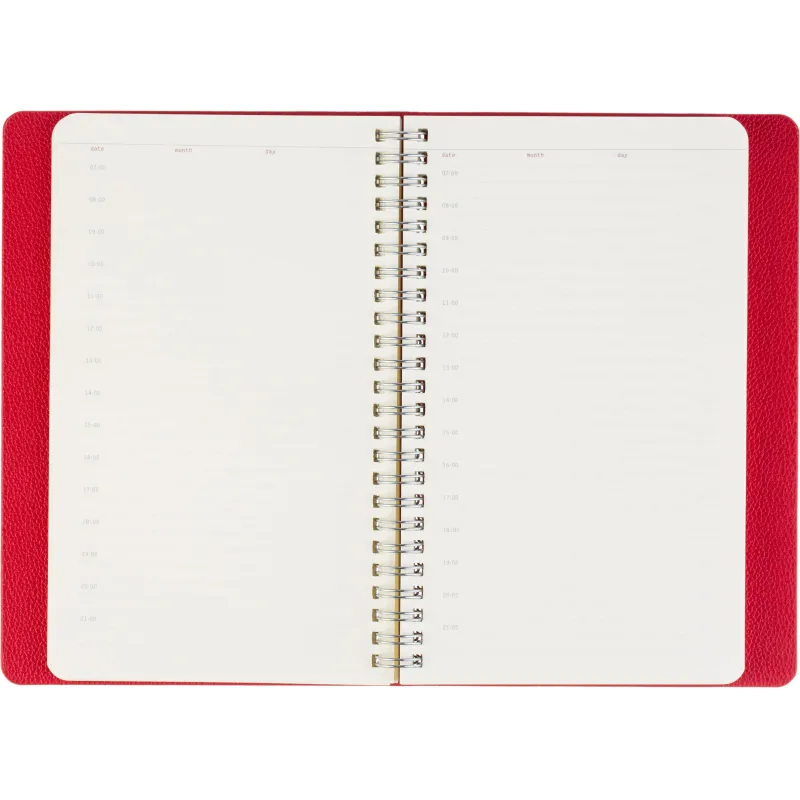 Ежедневник недатированный А5 ALBA красный, 136л 3-783/05 - фото 19
