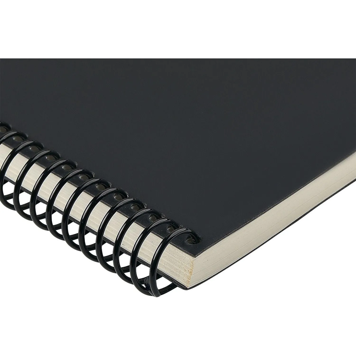 Ежедневник недатированный А5 AGENDA на спирали, черный, 128л 3-746/01 - фото 2