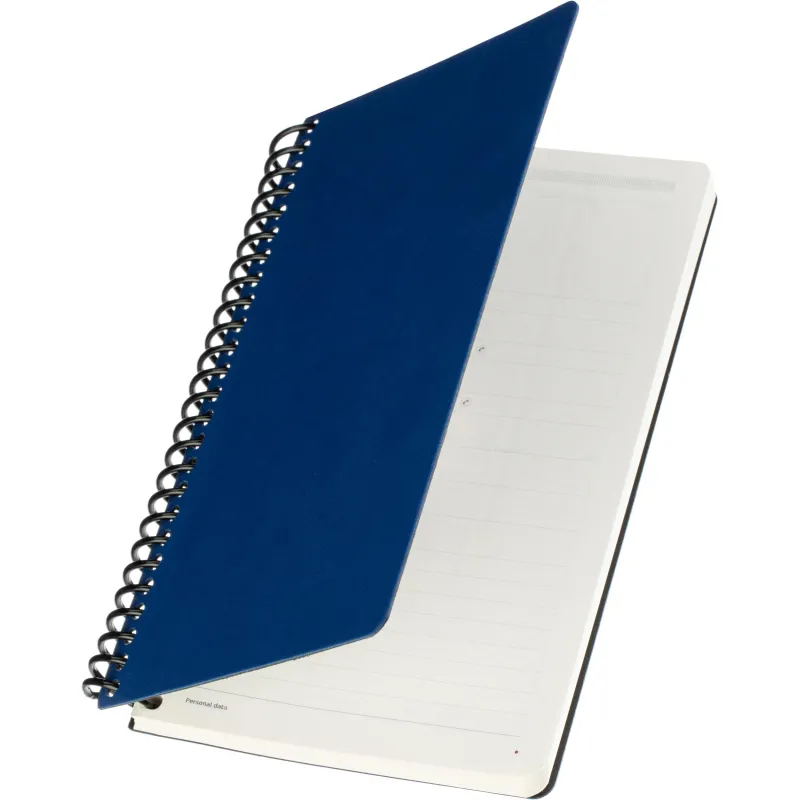 Ежедневник недатированный А5 AGENDA на спирали, синий, 128л 3-746/02 - фото 7