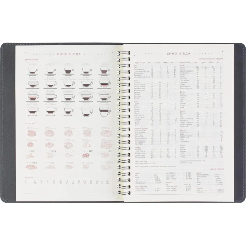 Ежедневник недатированный A5 TINTORETTO темно-синий, 136л 3-608/02 - фото 10