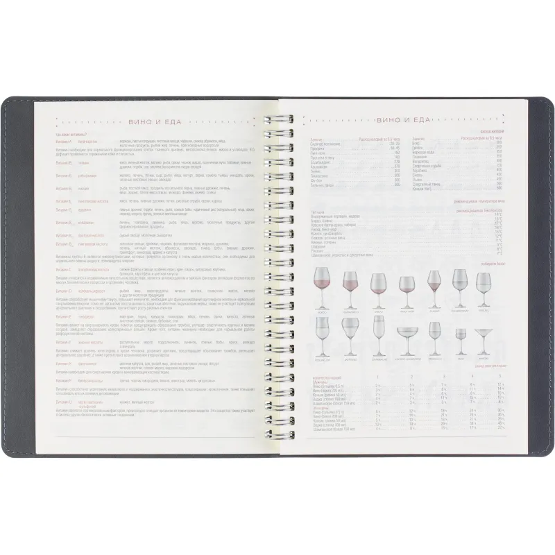 Ежедневник недатированный A5 TINTORETTO темно-синий, 136л 3-608/02 - фото 11