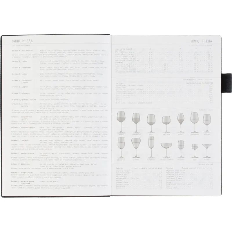 Ежедневник недатированный А5 GRAND черный, 128л 3-774/01 - фото 12