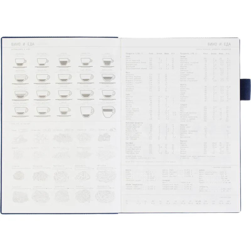 Ежедневник недатированный А5 GRAND темно-синий, 128л 3-774/05 - фото 11