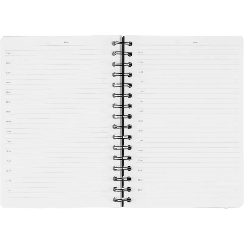 Ежедневник недатированный А5 PRAGMATIC на гребне, черный, 128л 3-748/04 - фото 10