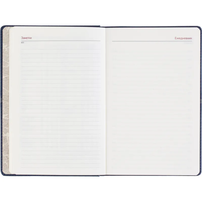 Ежедневник недатированный А5 LYON синий, 136л 3-684/01 - фото 17