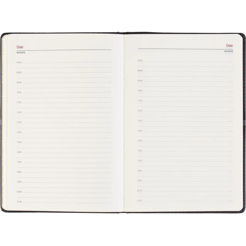 Ежедневник недатированный А5 LYON черный, 136л 3-684/03 - фото 17