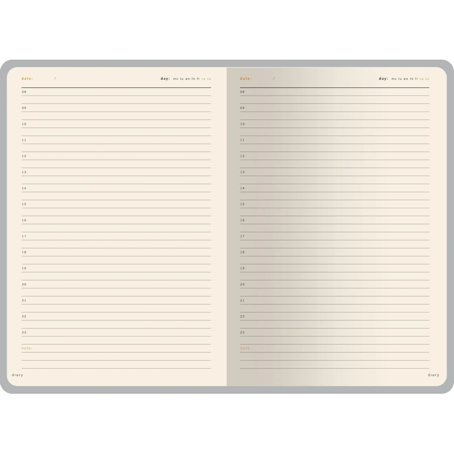 Ежедневник недатированный A5 PRESTIGE красный, 160л 3-352/04 - фото 3