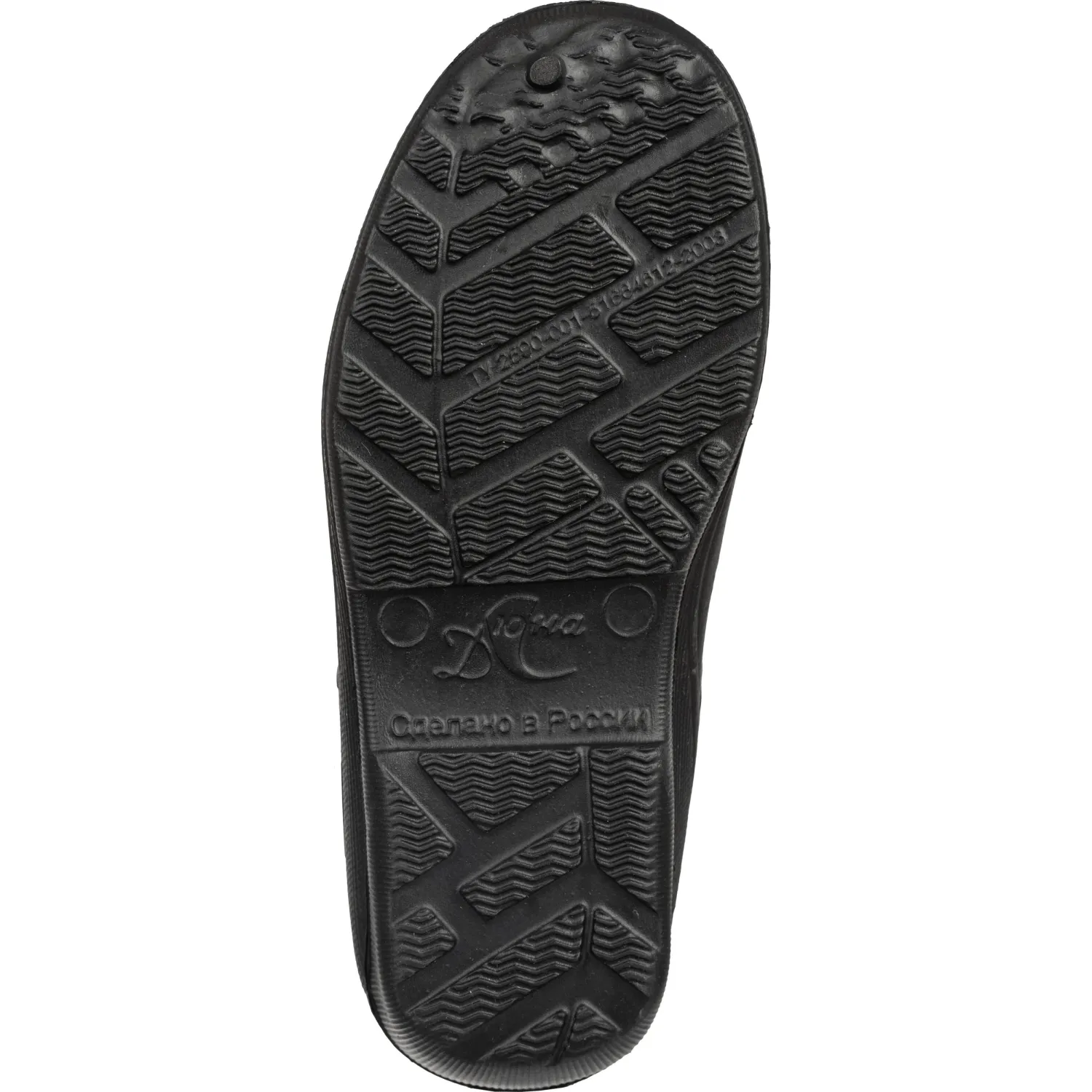 Галоши цв.черный/камуфлированный мод. 116 М (р.38) ЭВА утепленные - фото 5