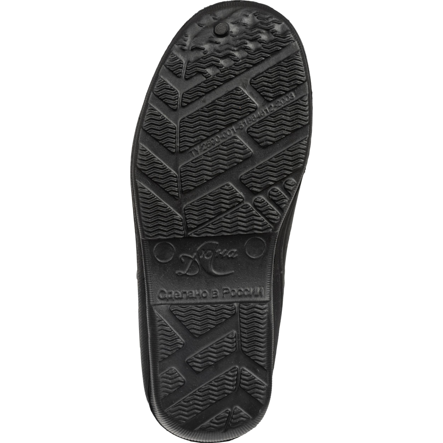 Галоши цв.черный/камуфлированный мод. 116 М (р.40) ЭВА утепленные - фото 5