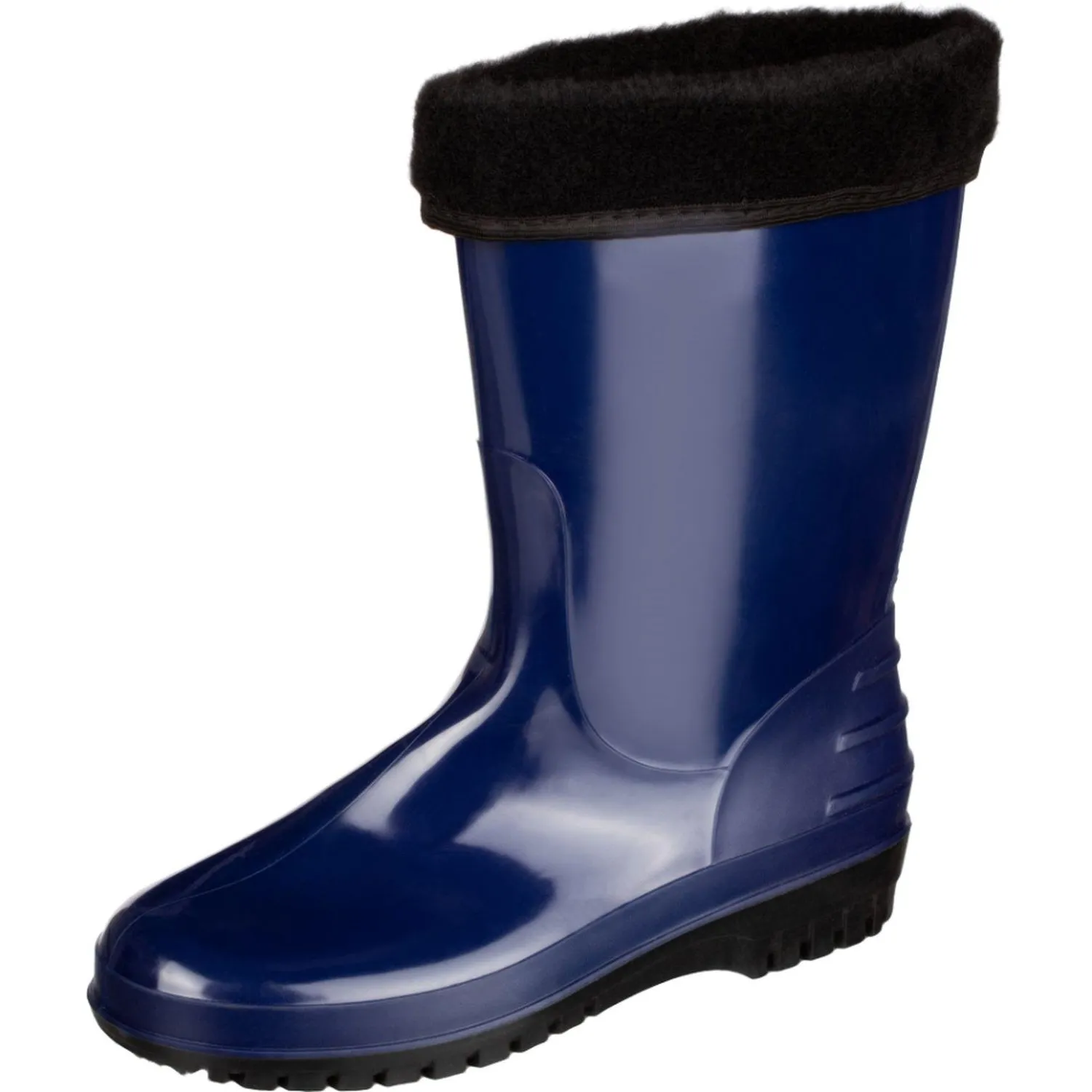 Сапоги женские цв.т.синий мод 260 У (р.36) (232) ПВХ утепленные - фото 2