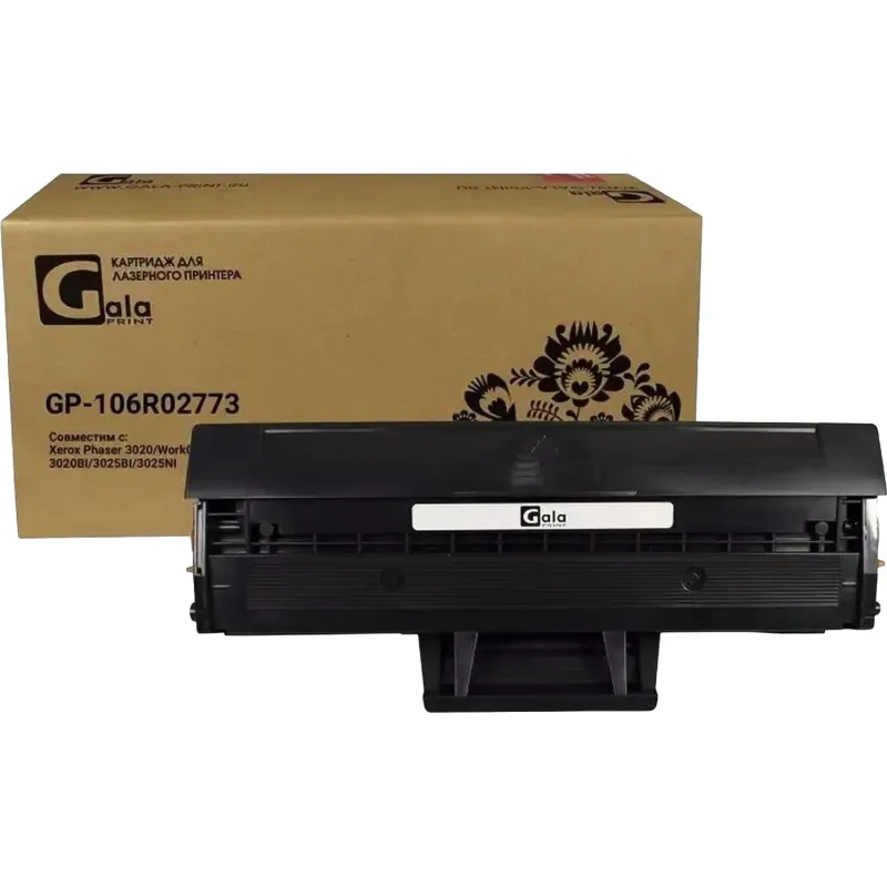 Картридж лазерный Galaprint 106R02773 чер. для Xerox WC3025 - фото 1