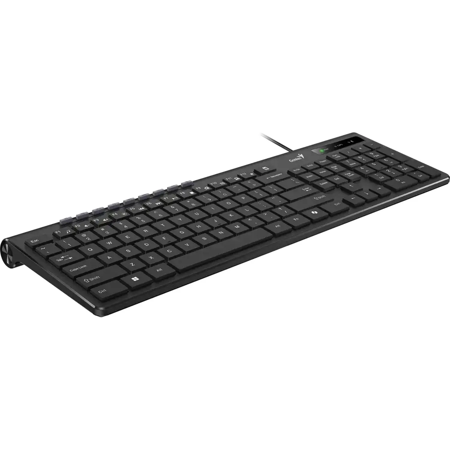 Клавиатура Genius проводн. SlimStar 230II черный - фото 4