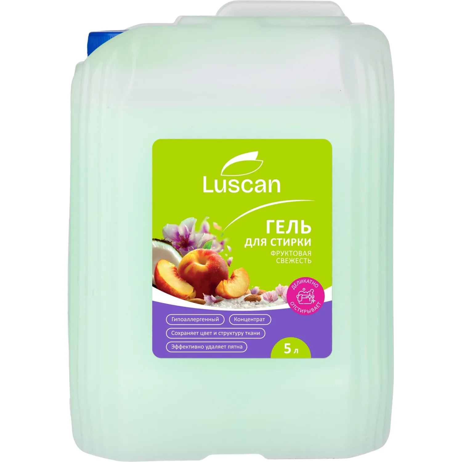 Гель для стирки Luscan Фруктовая свежесть 5л - фото 1