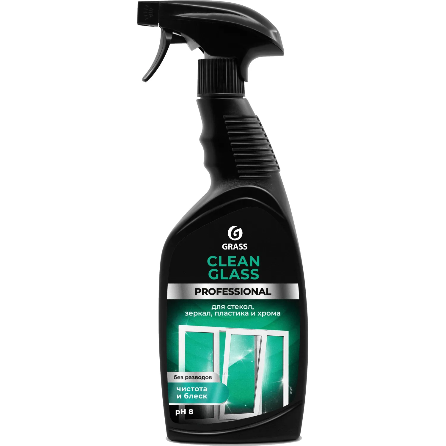 Профхим д/стекл-зеркал поверхностей Grass/Clean Glass PROF, 0,6л_т/р_ТБ - фото 1