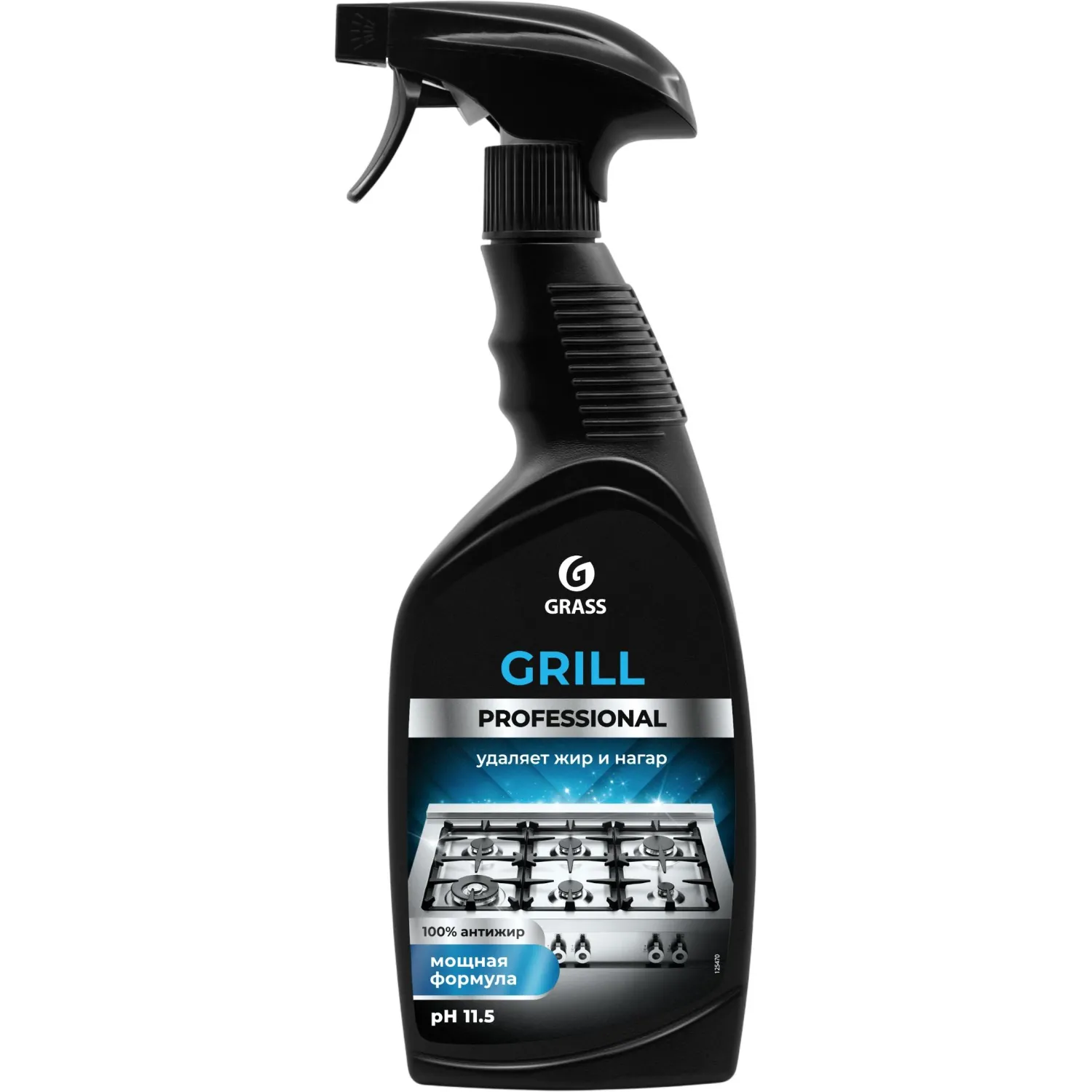 Профхим от пригаров щел д/чистки гриля,духовок Grass/Grill PROF,0,6л_т/р_ТБ - фото 1