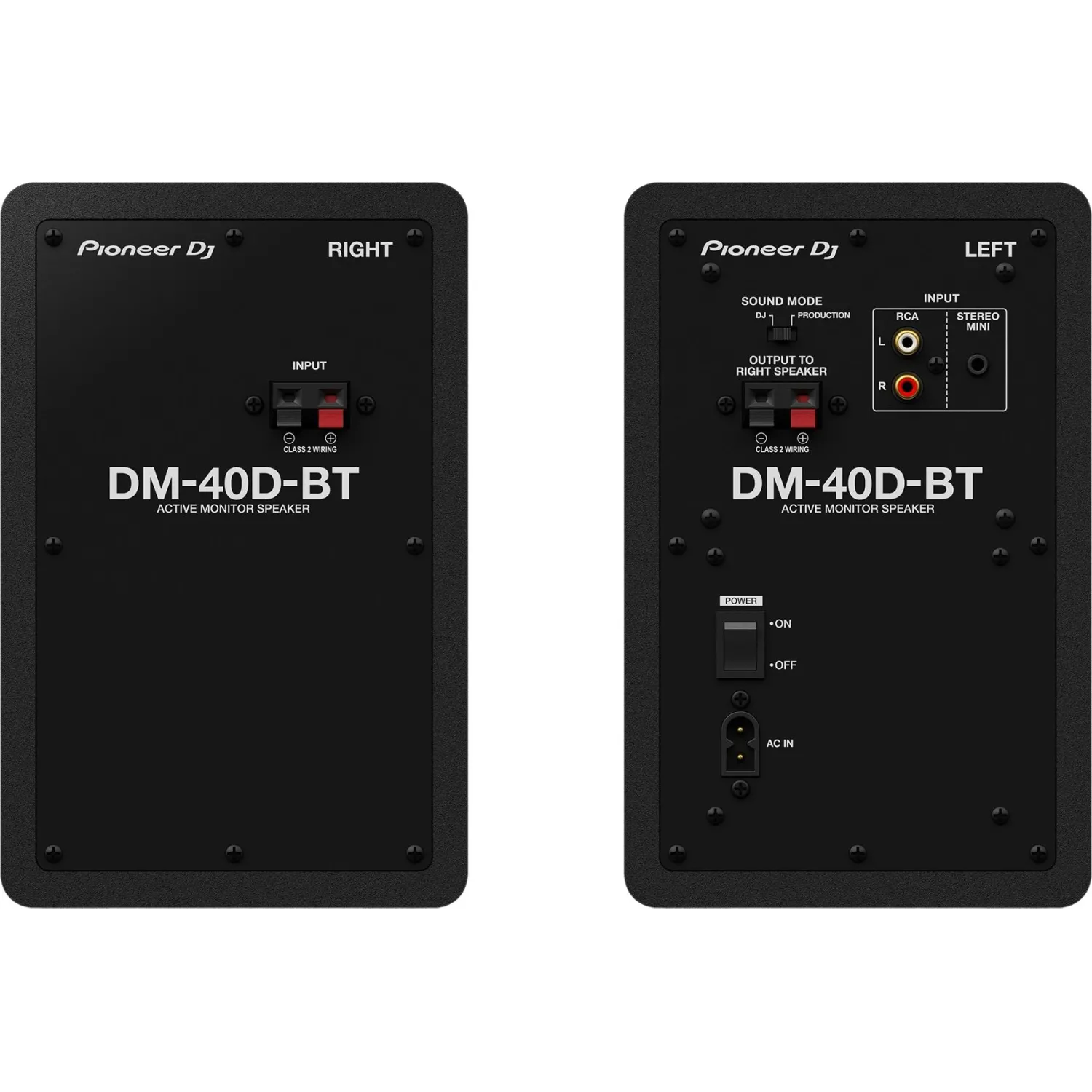 Акустическая система Pioneer DJ DM-40D-BT - фото 2