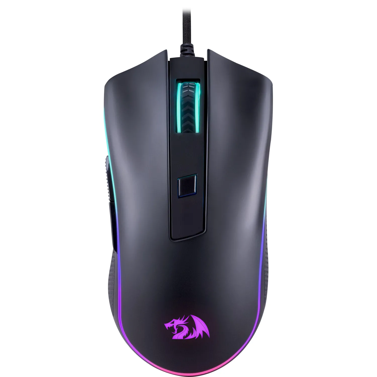 Мышь компьютерная Redragon Cypher (72075)игр. провод.черн,RGB,6кн,12800dpi - фото 2