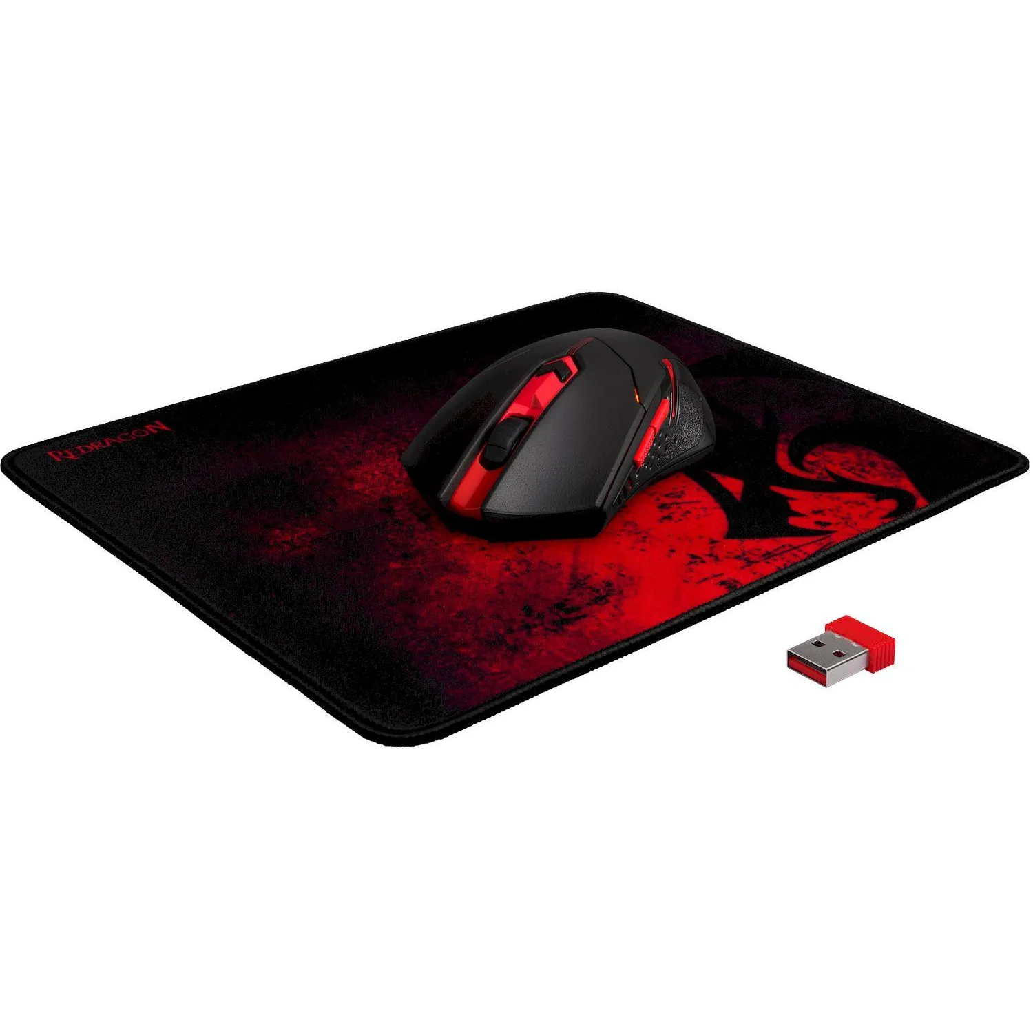 Мышь компьютерная Redragon беспроводн.+коврик (игр.набор) M601WL-BA (78227) - фото 4