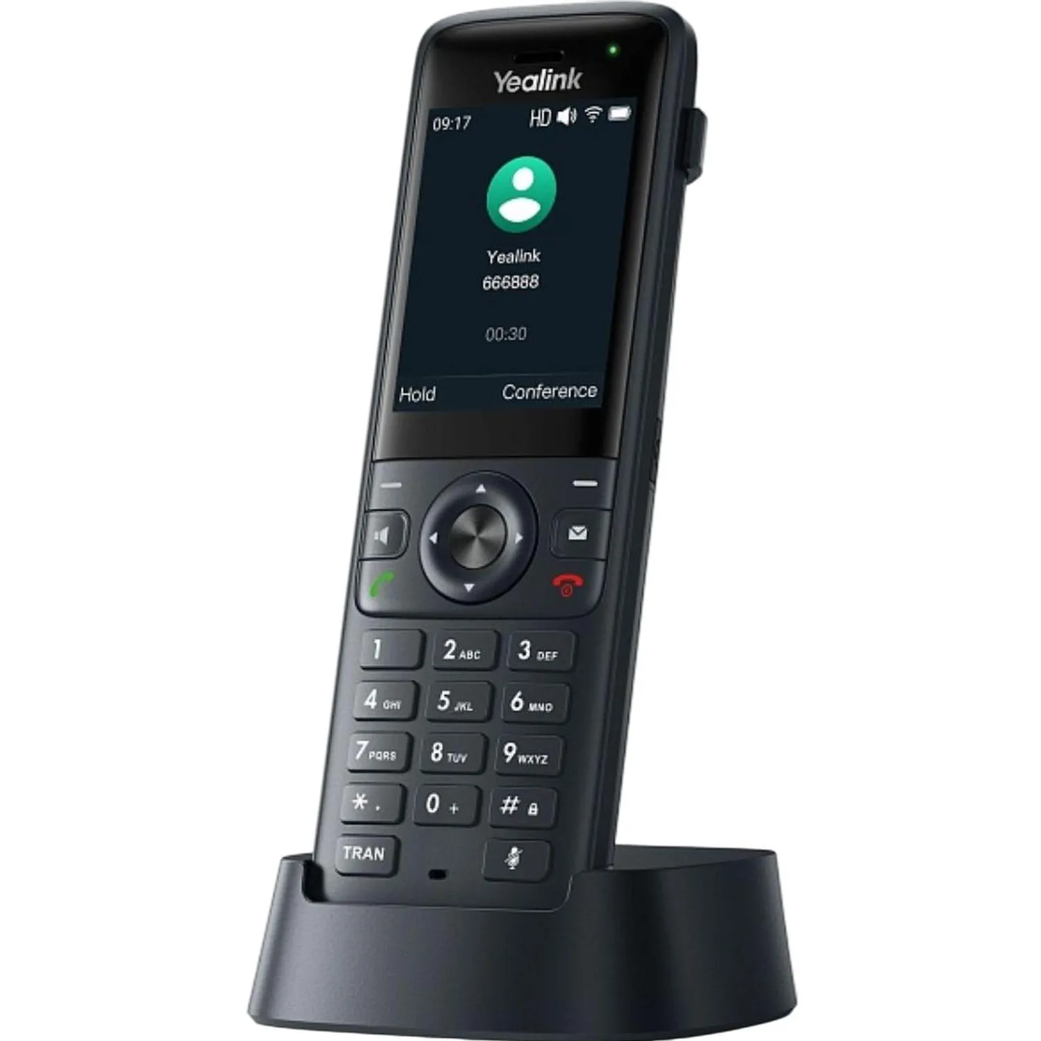 IP-телефон Yealink AX83H,IP,экран 2.4,Wi-Fi 6,BT, 3.5mm,Type-C,SNC,HD - фото 1