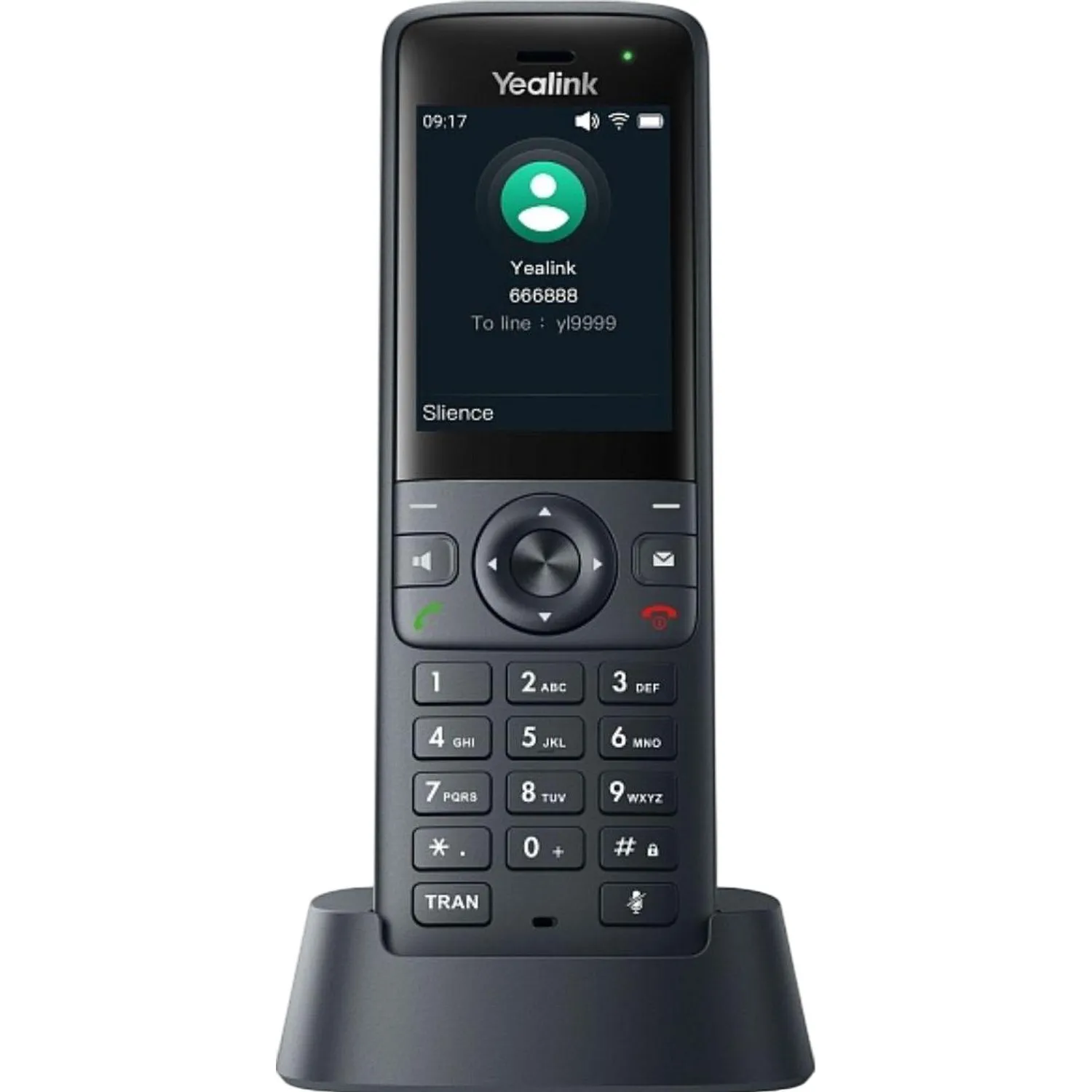 IP-телефон Yealink AX83H,IP,экран 2.4,Wi-Fi 6,BT, 3.5mm,Type-C,SNC,HD - фото 3