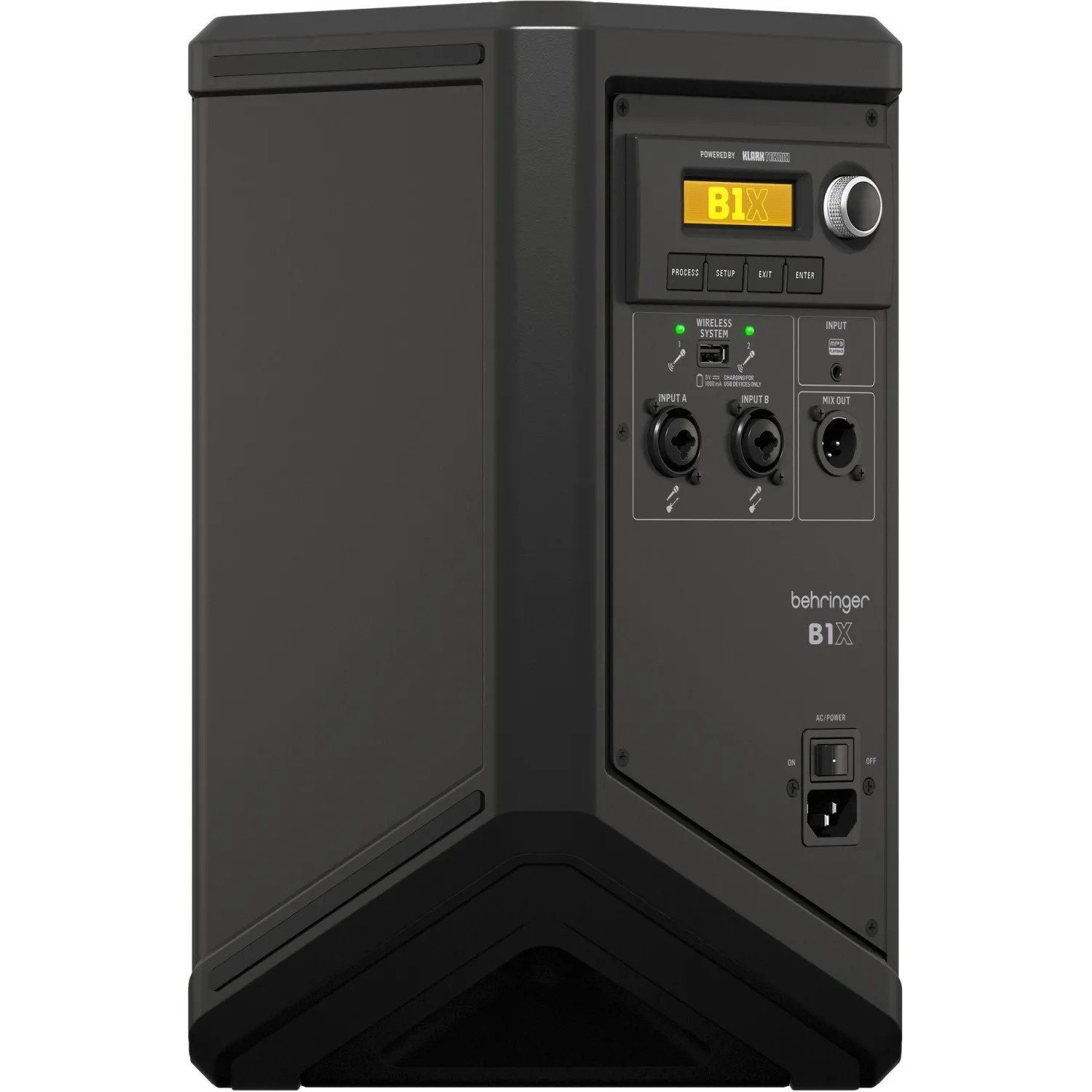 Акустическая система Behringer B1X, 250Вт, аккум, микшер, Bluetooth - фото 4