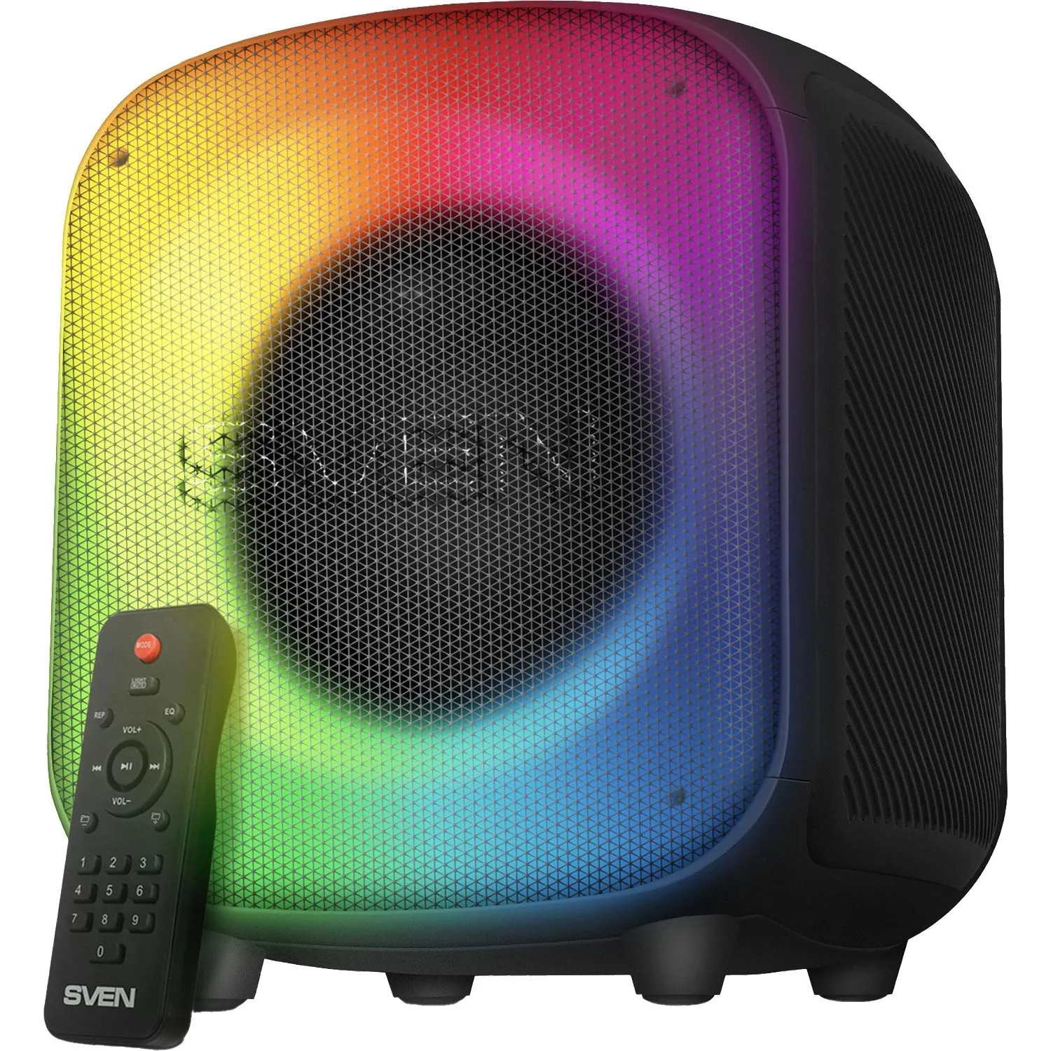 Акустическая система Sven PS-555, черный, 65Вт, BT/USB/microSD, пульт,аккум - фото 9