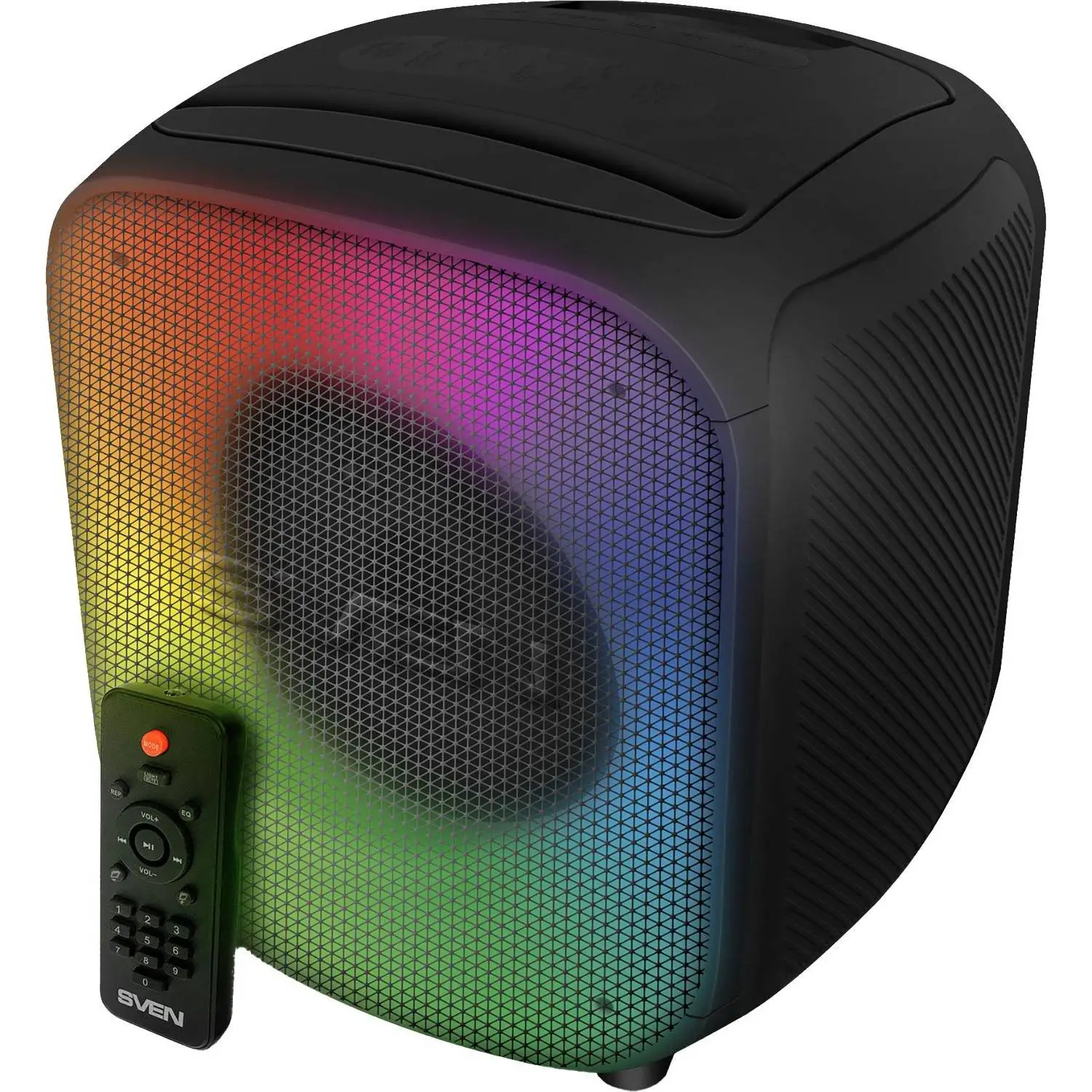 Акустическая система Sven PS-555, черный, 65Вт, BT/USB/microSD, пульт,аккум - фото 11