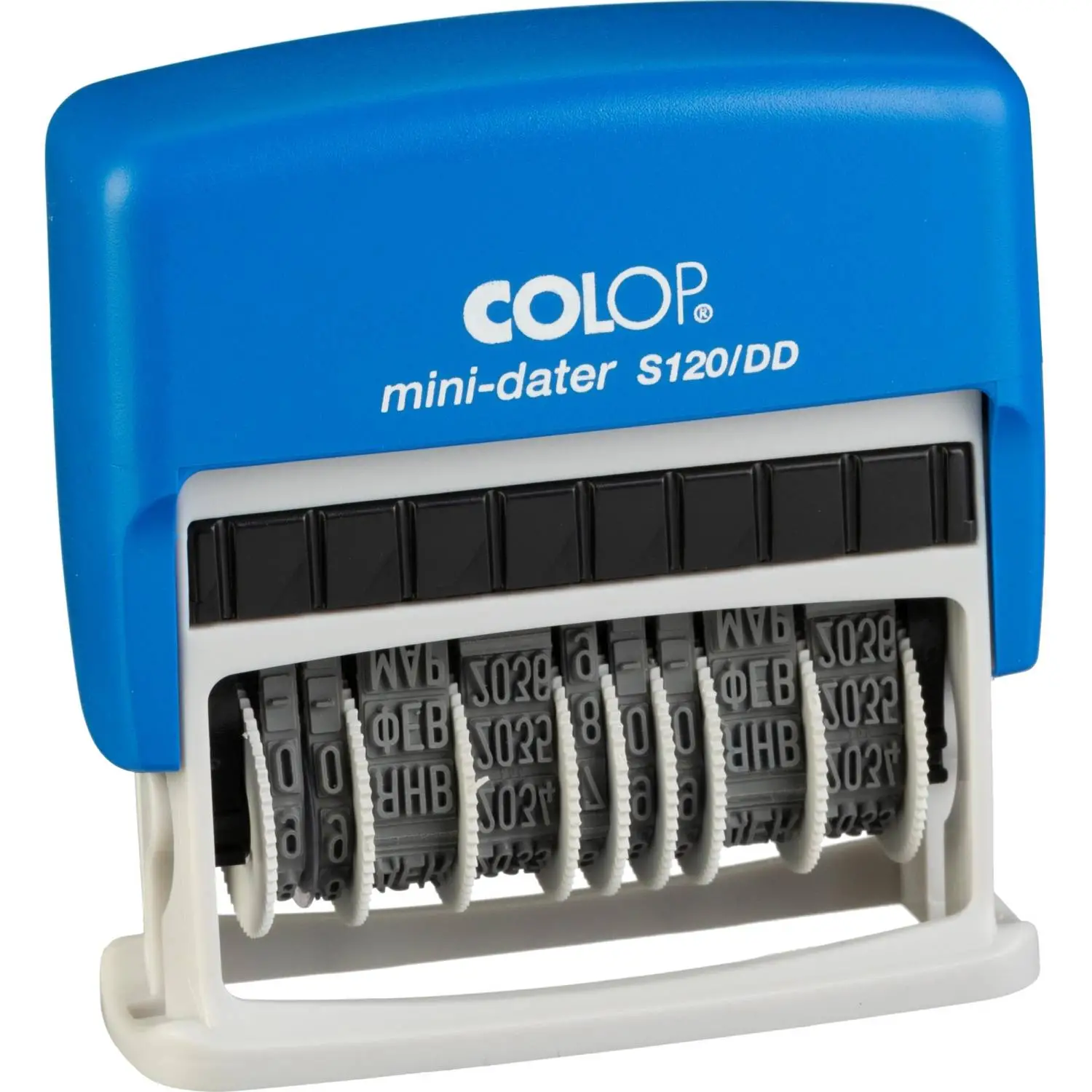 Датер автоматический Colop Мини S120/DD шрифт 3,8 мм с двумя датами буквами - фото 2