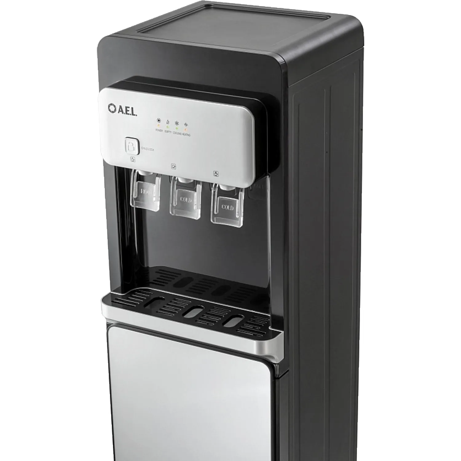 Кулер AEL LD-AEL-806a black/silver, для воды - фото 2