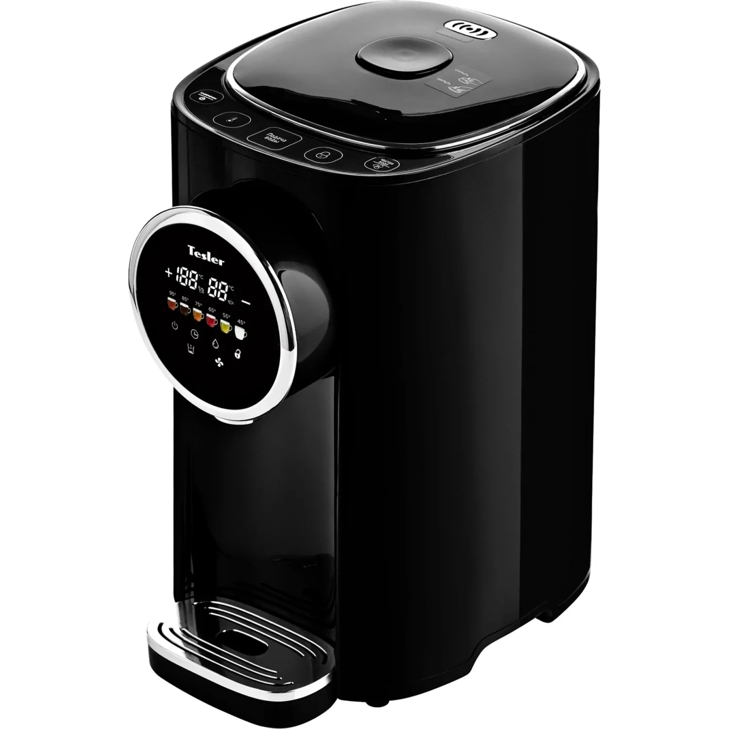 Термопот TESLER TP-5050 BLACK,5л,1200вт - фото 1