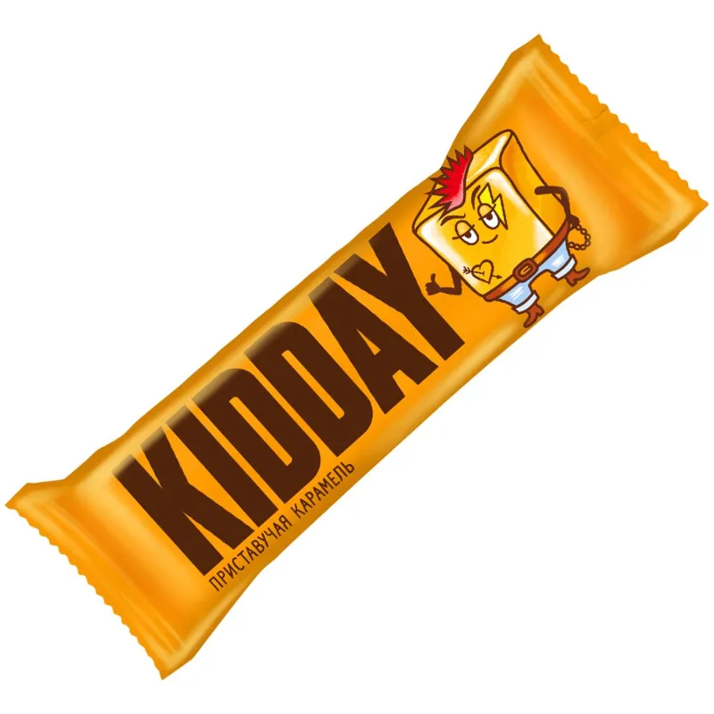 Батончик Kidday глазир ассорти карамель, вареная сгущенка, 40гx30шт/уп - фото 2