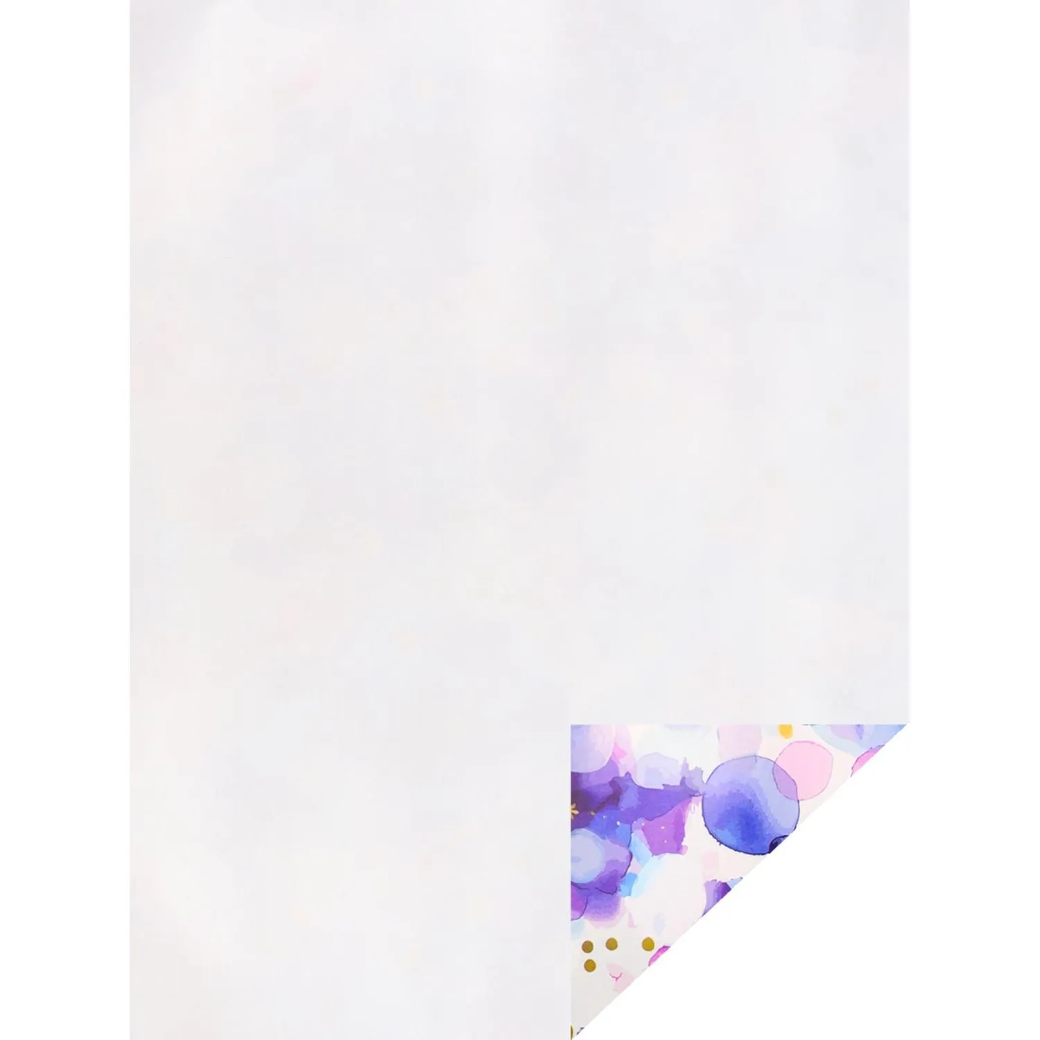 Бумага упаковочная Акварельные пузырьки(70x100см,10л)Собств.разраб.УБ-6802 - фото 2