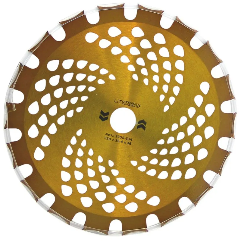 Диск для триммера LiteWerk 230х25.4х36 Двусторонний Gold (2705-334) - фото 1