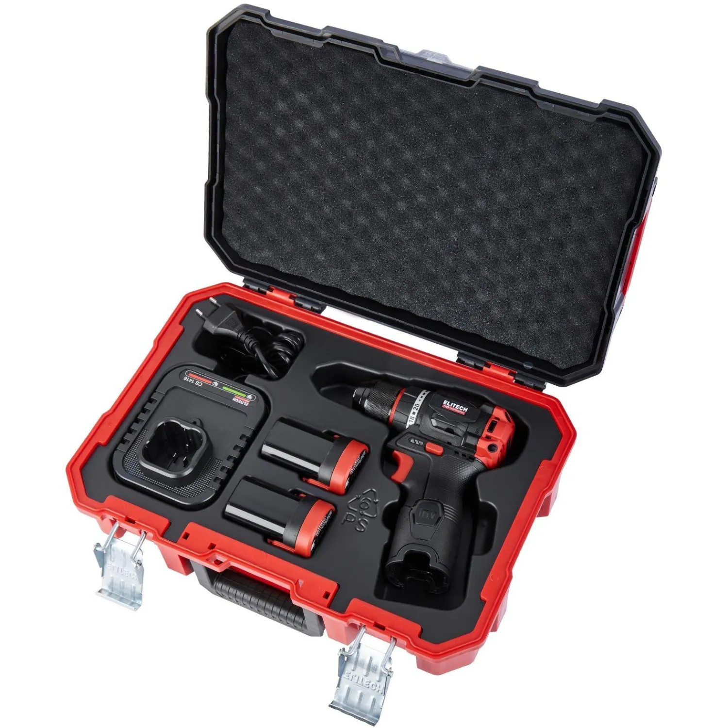 Дрель-шуруповерт ELITECH HD CD 16L2 (E2201.039.01) - фото 9