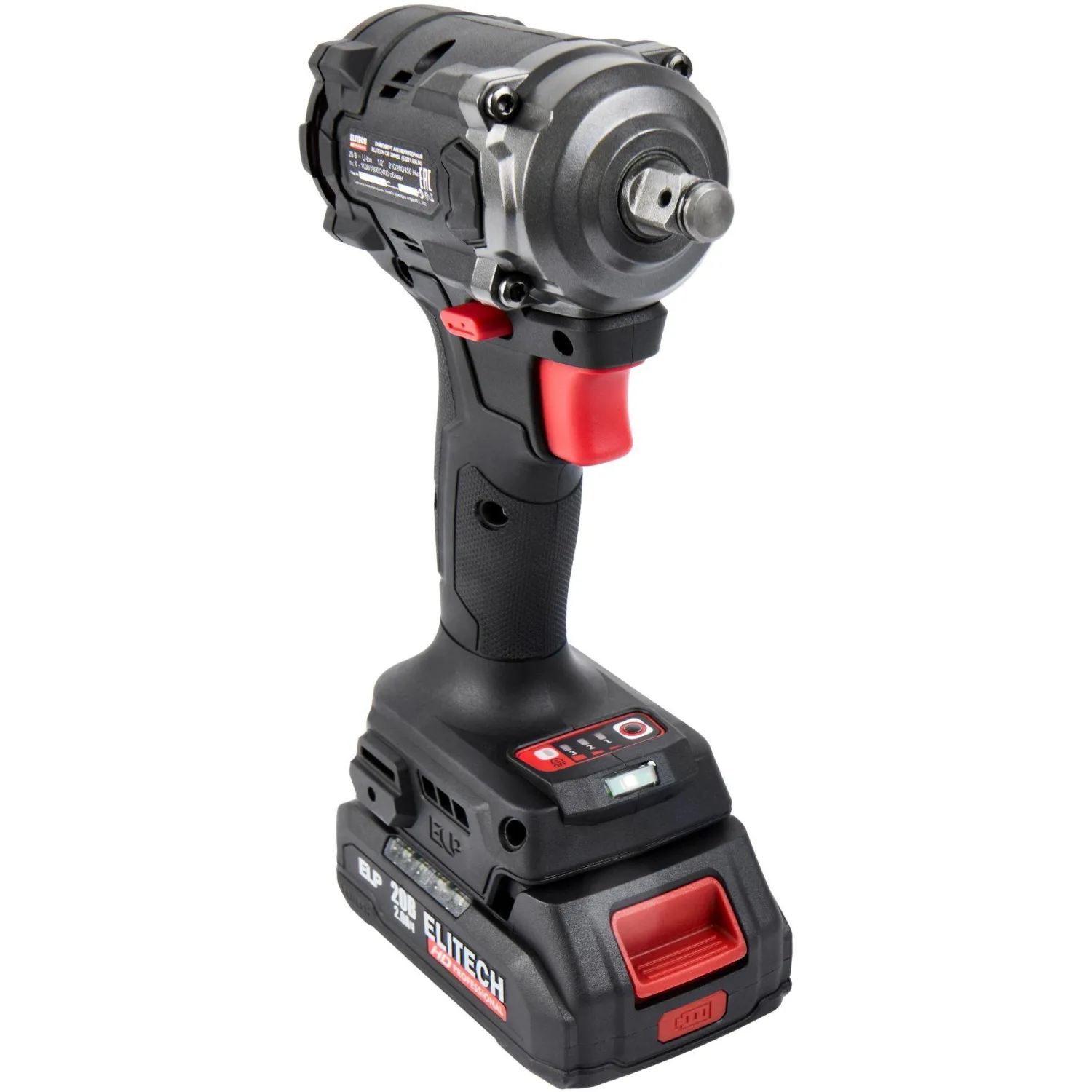 Гайковерт аккумуляторный ELITECH HD CW 2004SL (E2201.056.01) - фото 4