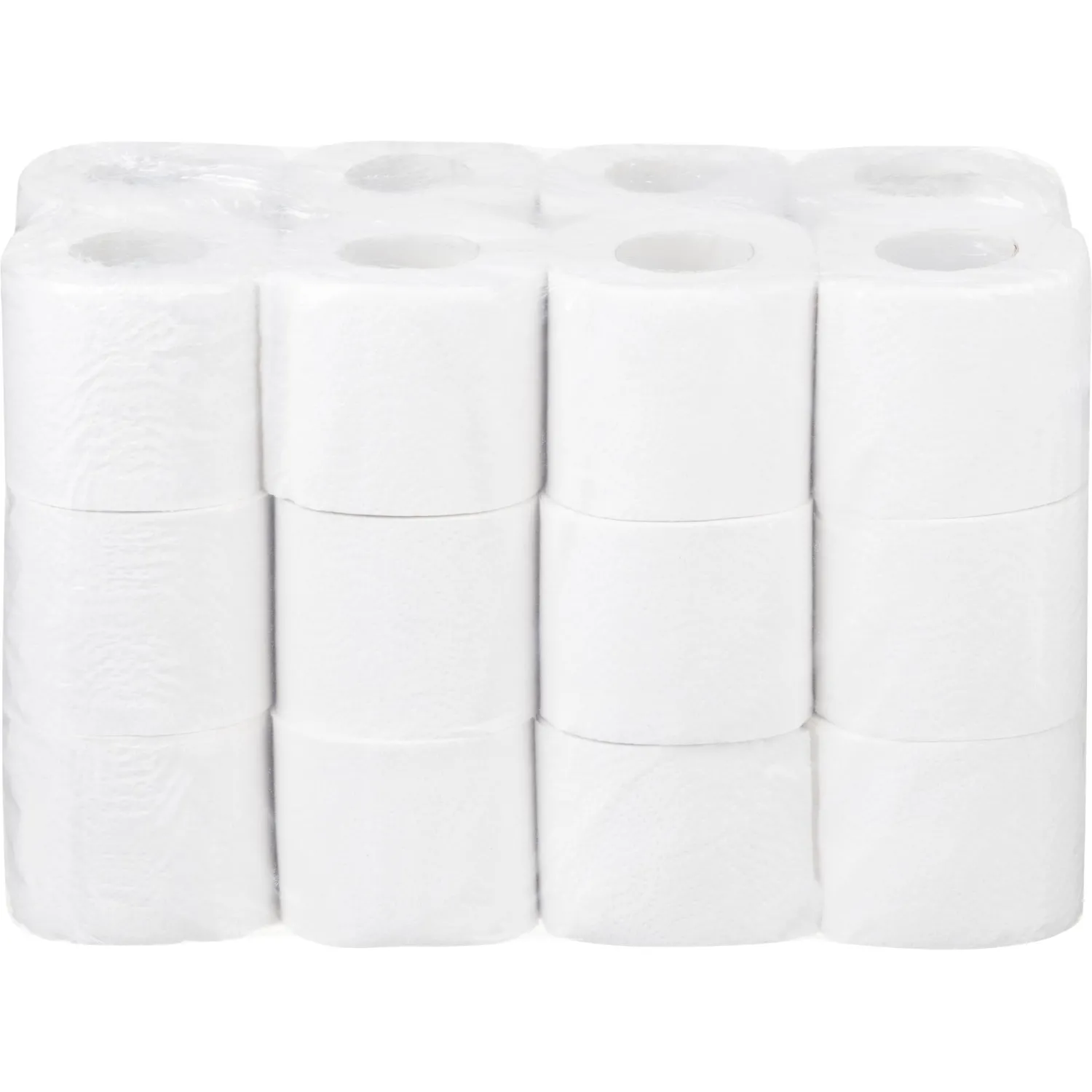 Бумага туалетная JOYeco 2сл натур бел вторич втул 25м 24рул/уп - фото 3