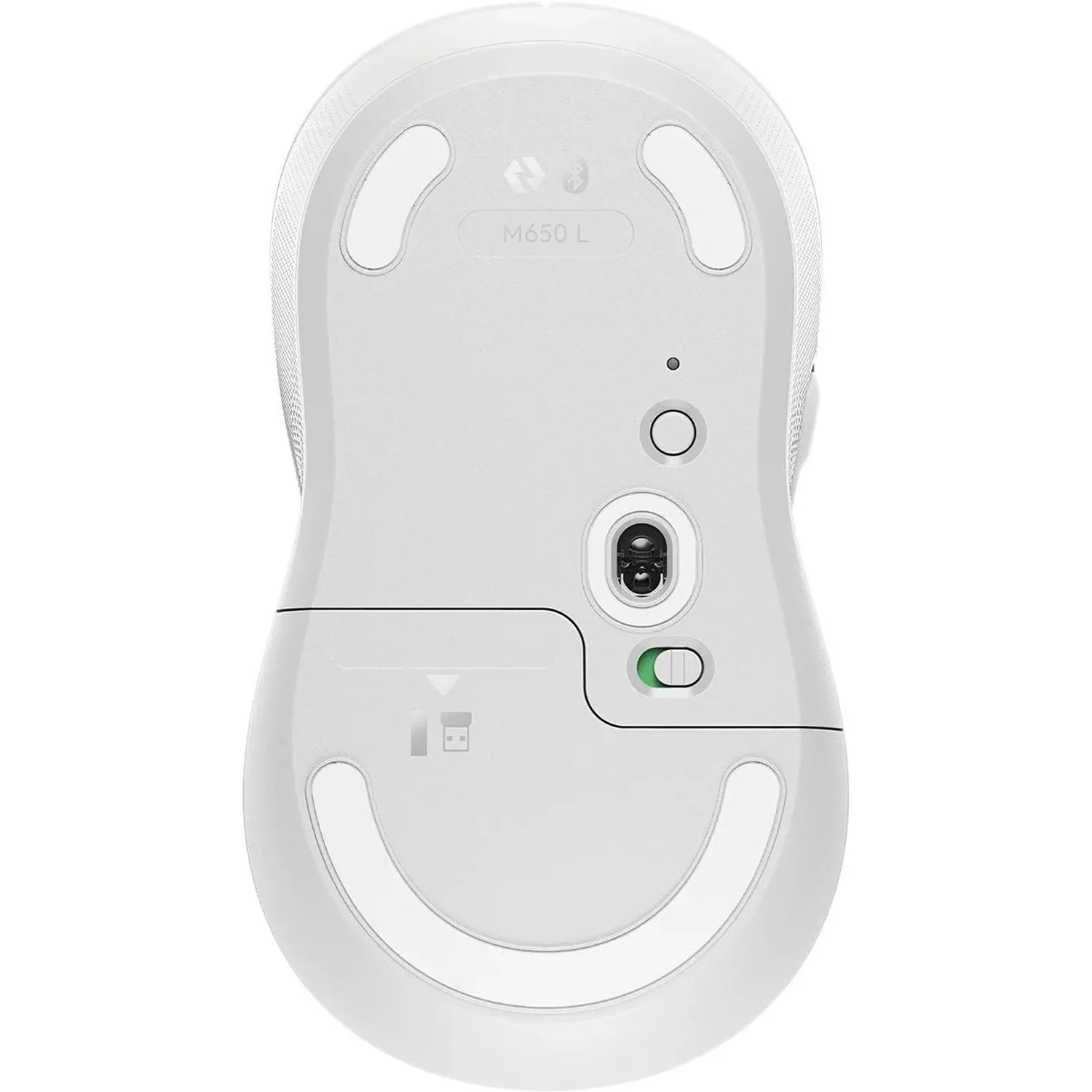 Мышь компьютерная Logitech Signature M650L WHITE  (910-006238/910-006389) - фото 4