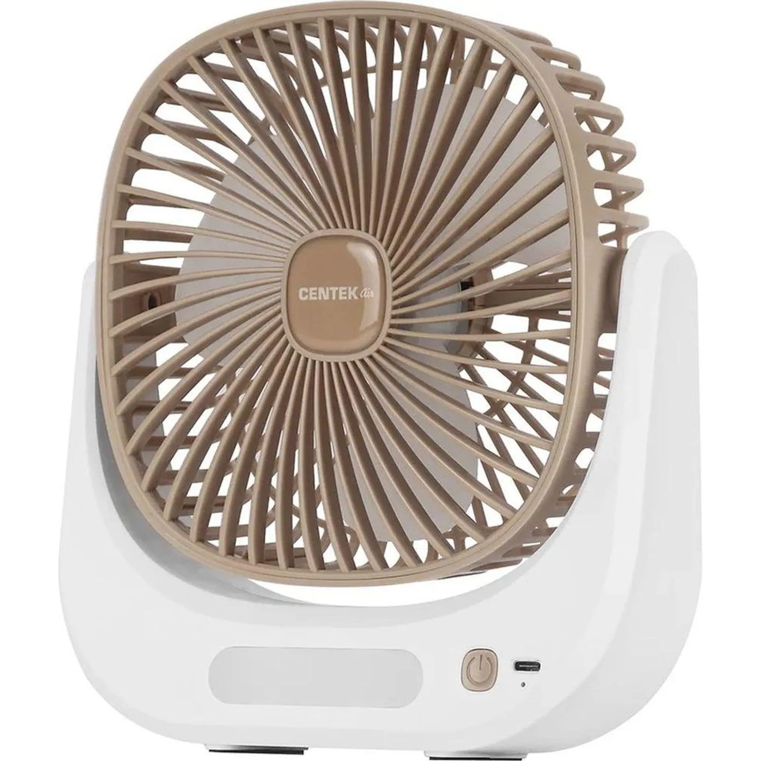 Вентилятор Centek CT-5041,настольный,Аккум. 1800мАч/ 5Вт/ 3скор/ Таймер 8ч - фото 1