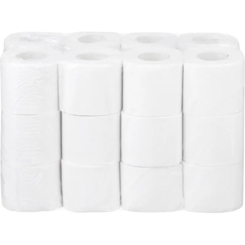 Бумага туалетная JOYeco 2сл натур бел вторич втул 25м 24рул/уп Казань/Спб - фото 3