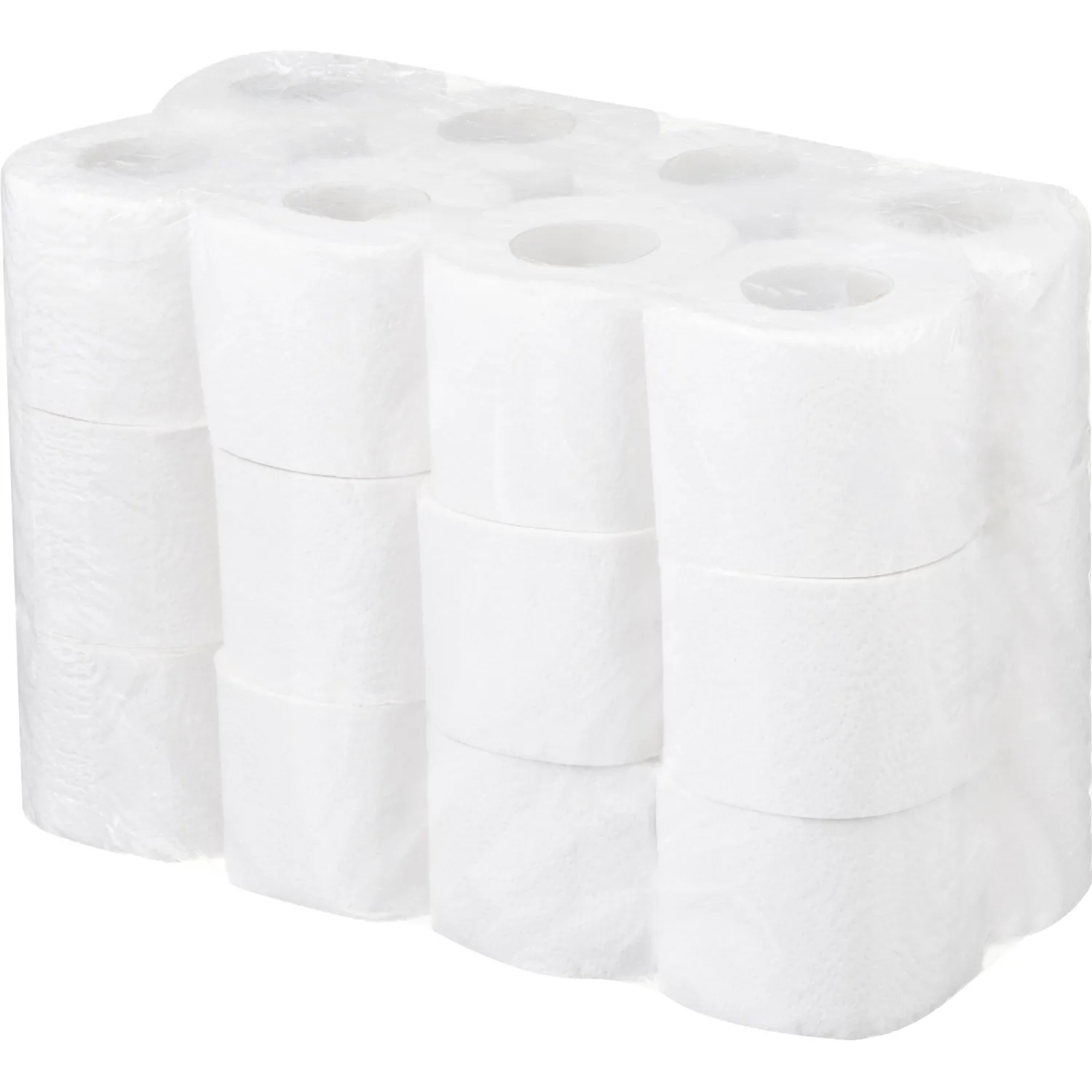 Бумага туалетная JOYeco 2сл натур бел вторич втул 25м 24рул/уп Казань/Спб - фото 4