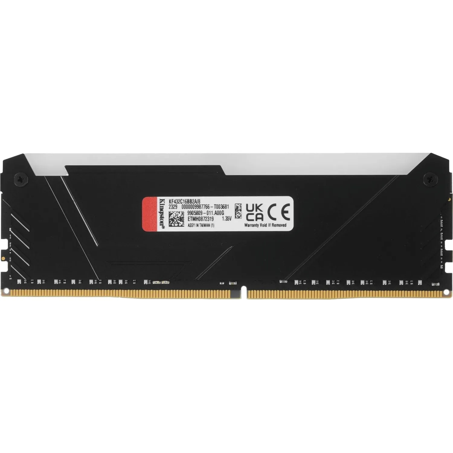Модуль памяти Kingston FURY Beast DDR4 DIMM 8GB 3200Мгц(KF432C16BB2A/8) - фото 2