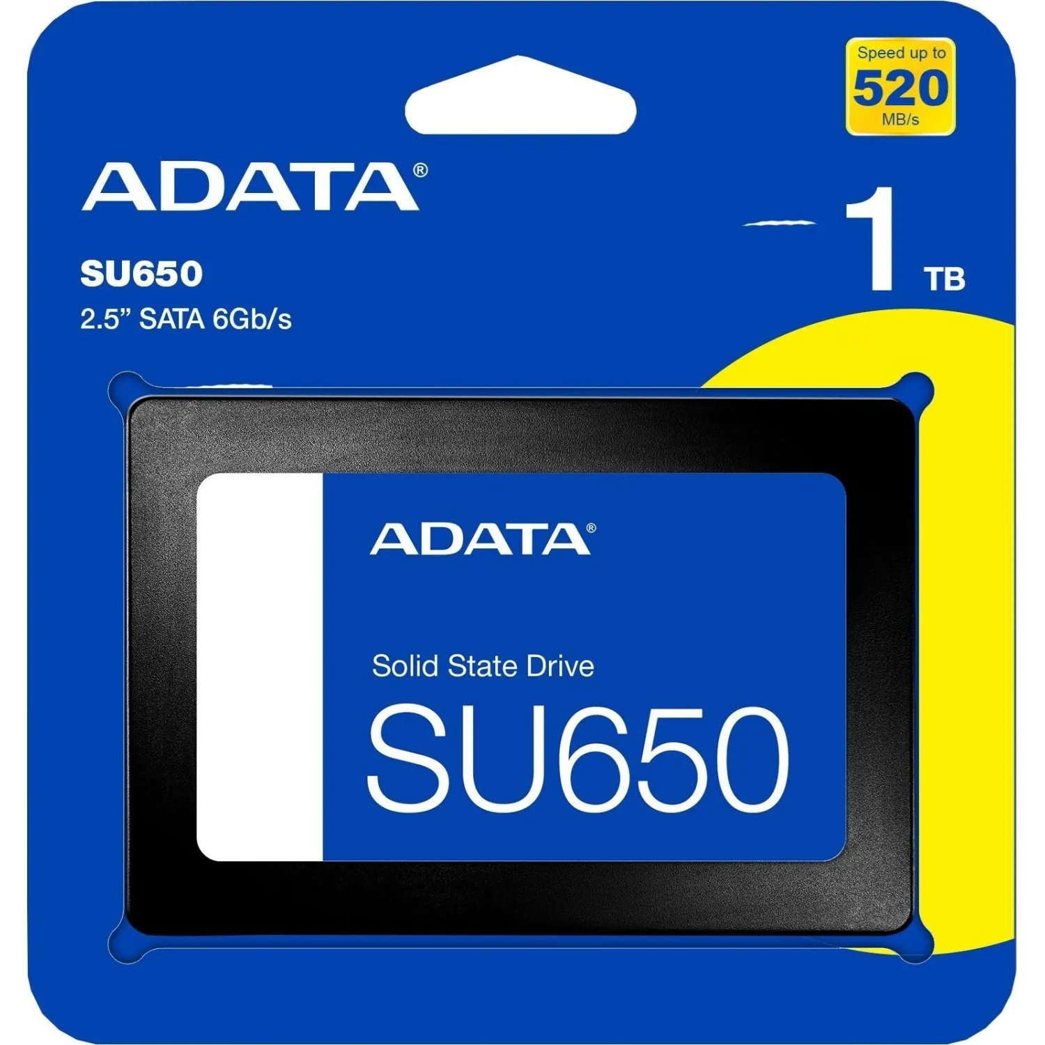 SSD накопитель ADATA SU650 2.5 SATA 1TB(ASU650SS-1TT-R) - фото 3