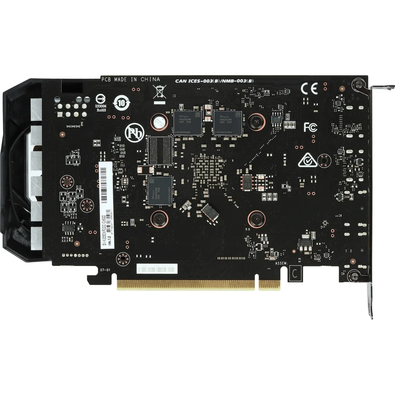 Видеокарта GIGABYTE RTX3050 WINDFORCE OC 6GB DPx2(GV-N3050WF2OCV2-6GD) - фото 3