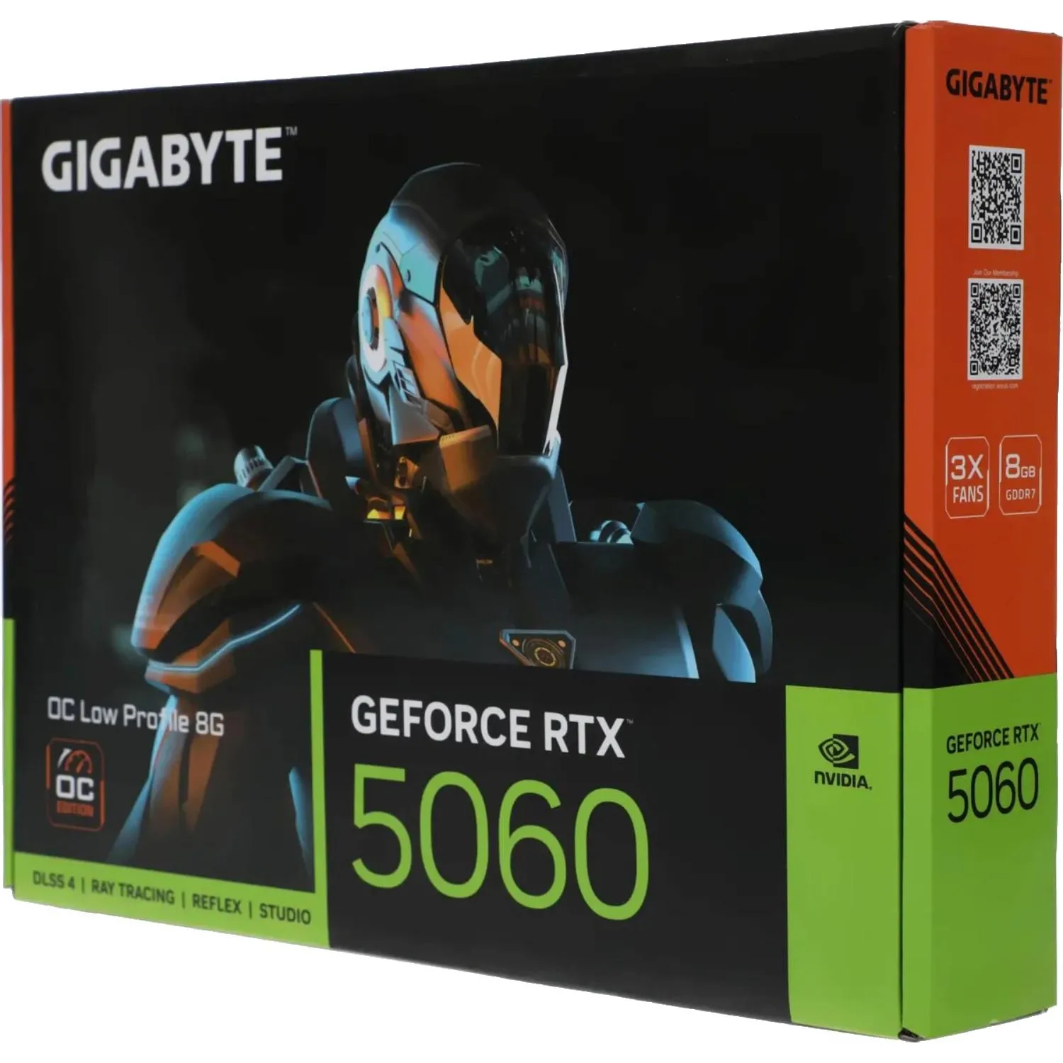 Видеокарта Gigabyte RTX 5060 8Gb HDMIx1 DPx3 (GV-N5060OC-8GL) - фото 6