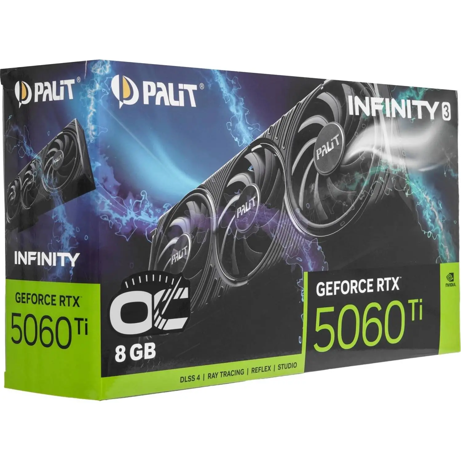 Видеокарта PALIT RTX5060Ti INFINITY 3 OC 8GB GDDR7 DP(NE7506TS19P1-GB2062S) - фото 5