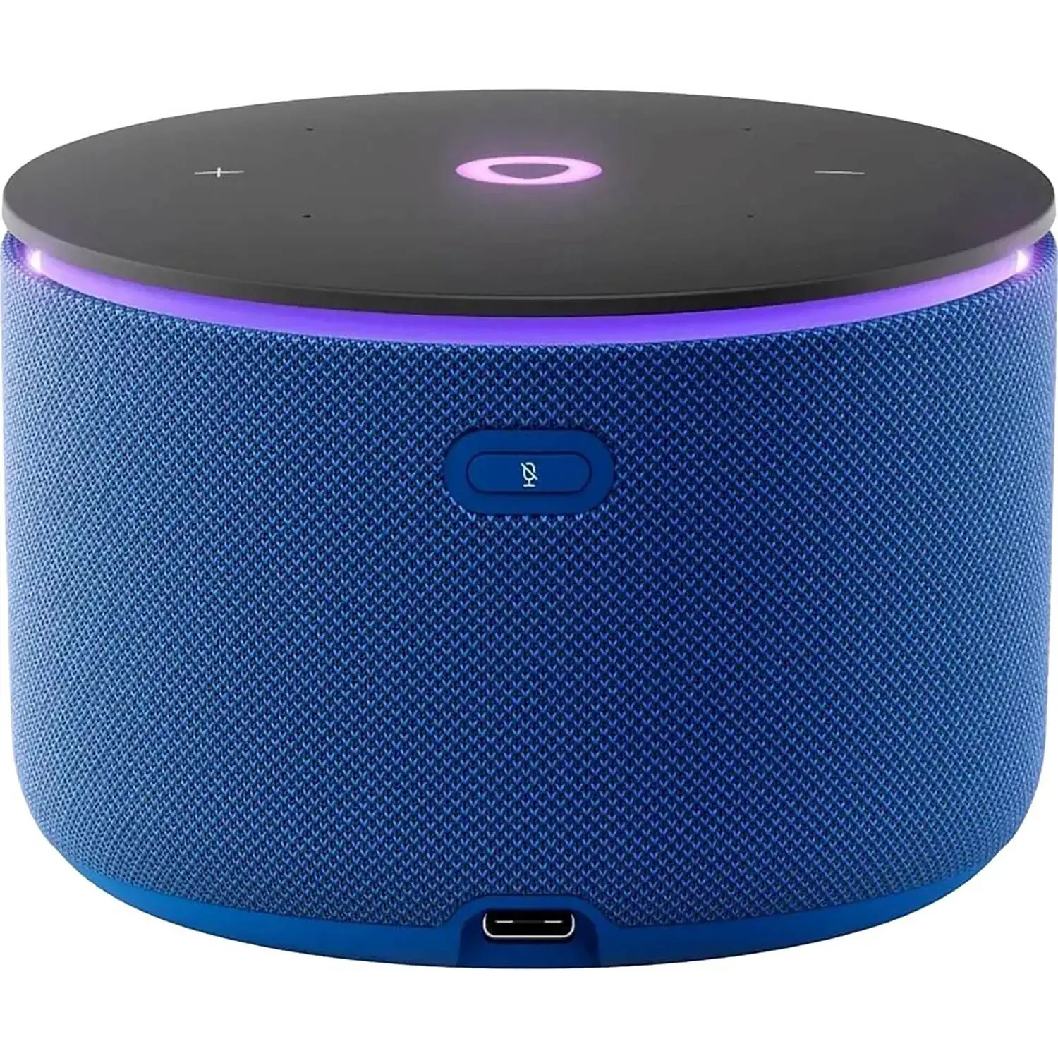 Умная колонка Яндекс Станция Мини 3 Про, Zigbee, синий (YNDX-00059BLU) - фото 3