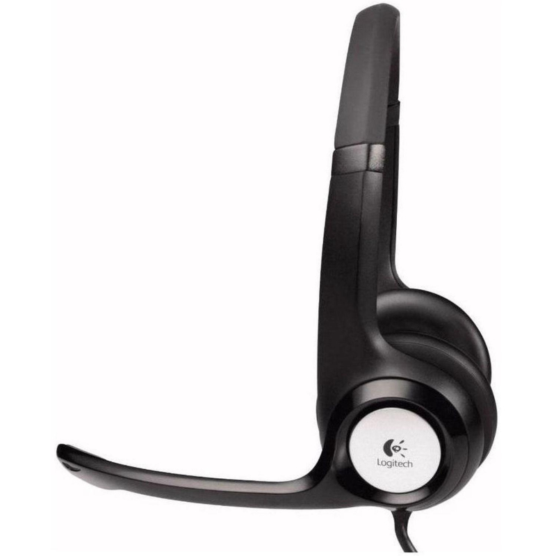 Гарнитура Logitech Headset H390 USB черн. (981-000406) - фото 4