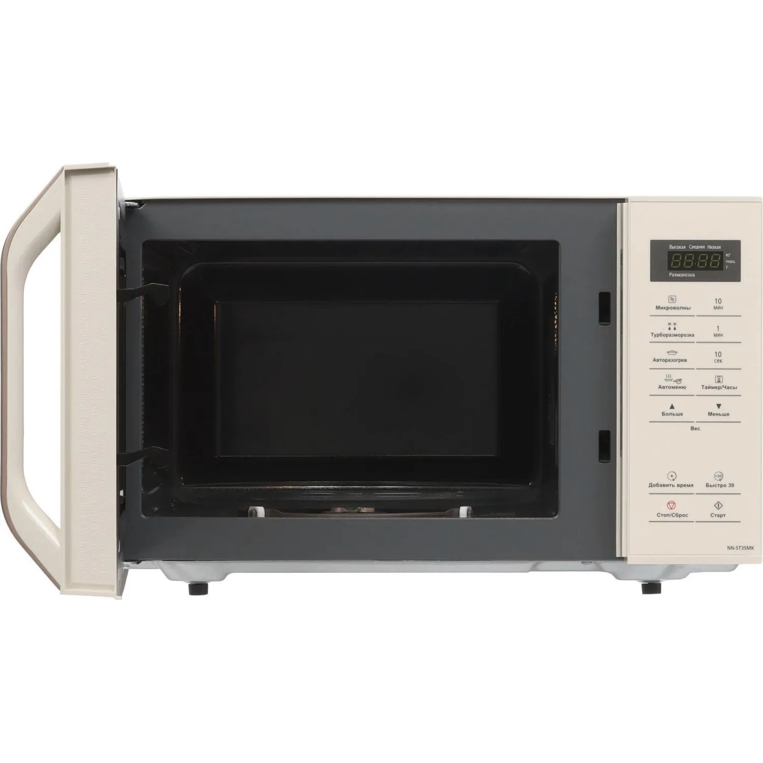 Микроволновая печь Panasonic NN-ST35MKZPE, 25л, 800вт, беж - фото 8